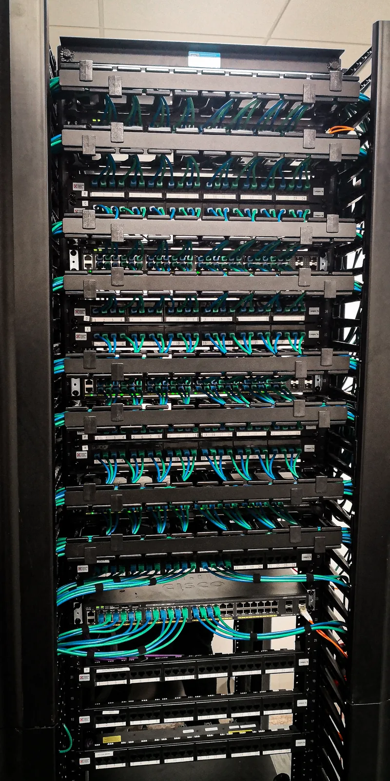 Enterprise cabinet delivered for a partner-led project
